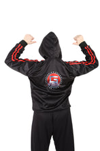 Adults Hoodie with Stripes